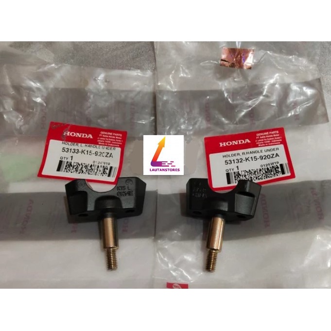 53132-K15-920ZA  53133-K15-920ZA Dudukan Raiser Stang Stir CB 150 R LED 1 Set Kanan Kiri