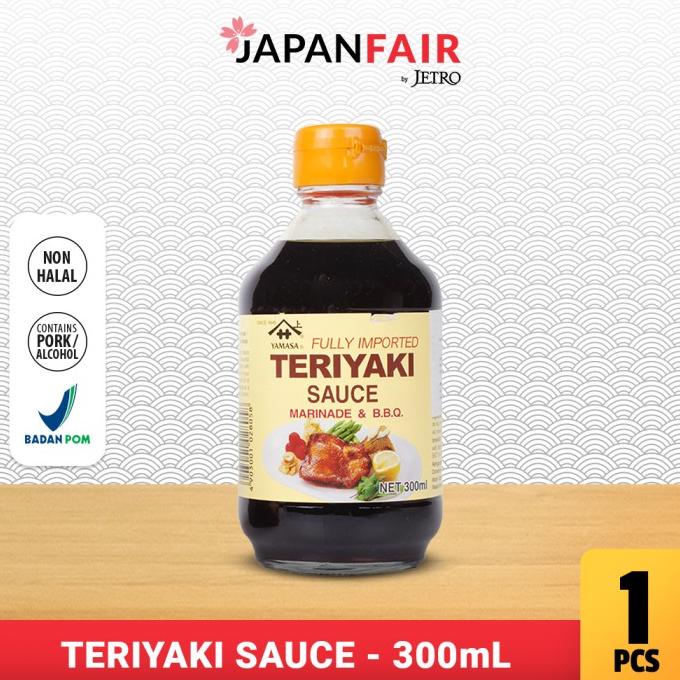 

Saus Teriyaki Jepang Yamasa Teriyaki Sauce 300 Ml