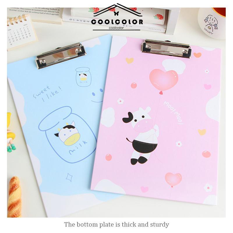 COD❤️Papan jalan A4 Clipboard With Cover Stationary- cl