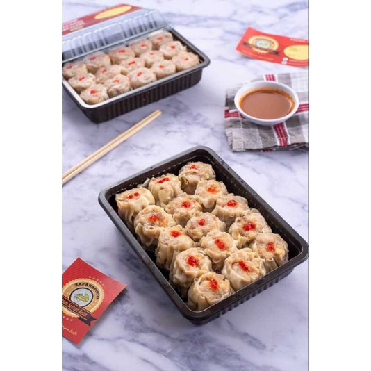 

Dimsum Ayam, Frozen Food Halal Tersedia Isi 4, 15, 20.