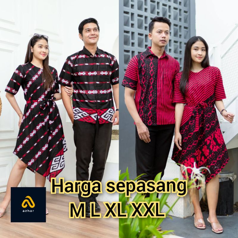 Baju Batik Couple / Dress Couple Pasangan Terkini