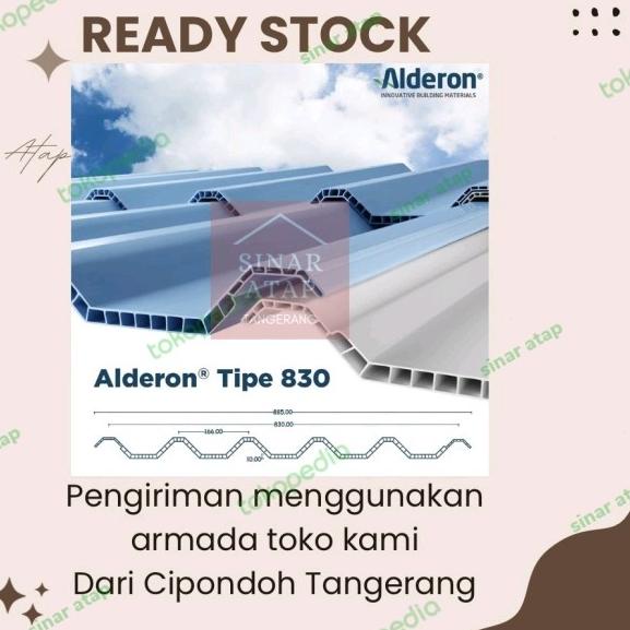 ATAP ALDERON LEBAR EFEKTIF 83CM - 1 Meter