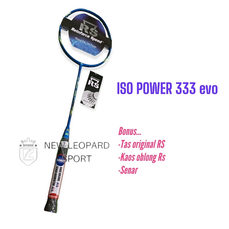 Raket badminton RS iso power 333 evo