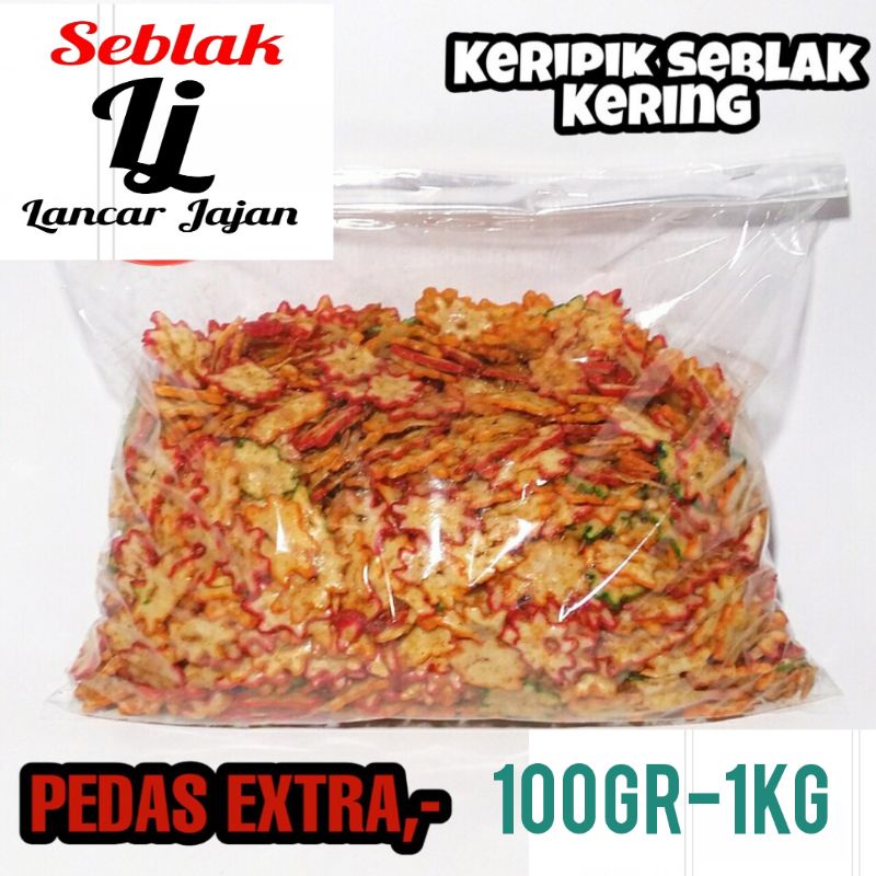 

SEBLAK KERING KERUPUK BINTANG BANTAT ENAK 100gr