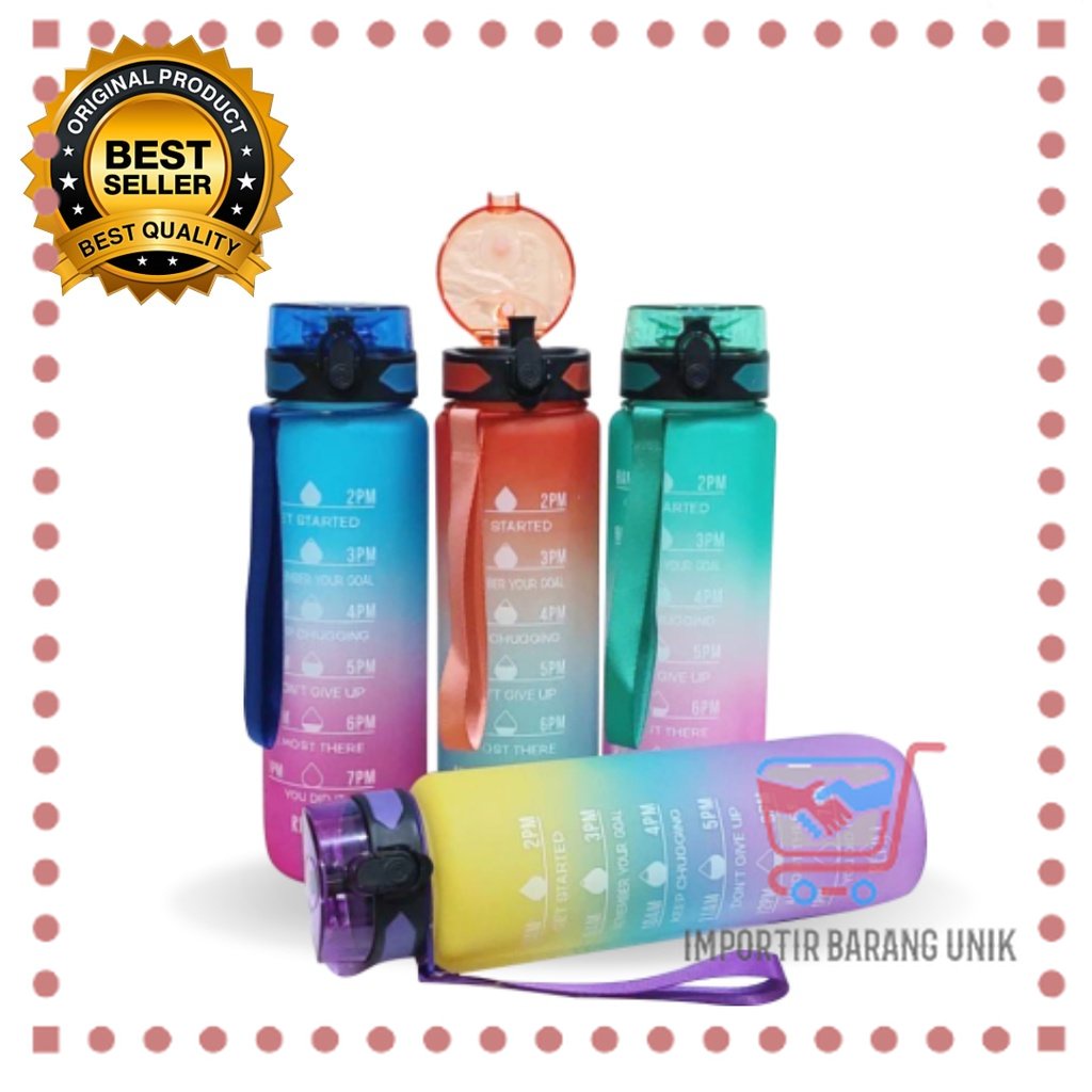 Jual IMB -E101- Botol Minum 1 LITER -Bottle Tumblr Air 1 Liter - Botol ...