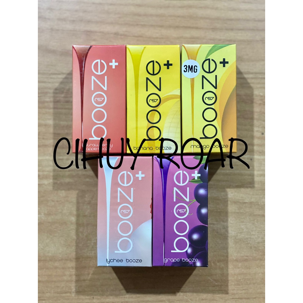 BOOZE FRUIT APPLE LYCHEE MANGO GRAPE DAN BANANA BARU