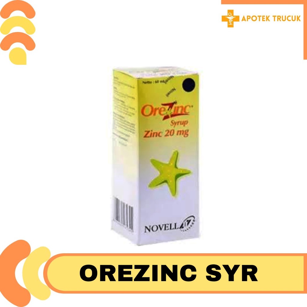 

OREZINC SIRUP 60 ML