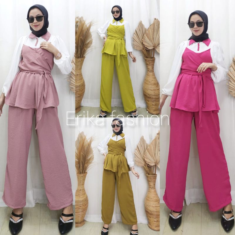 LESTI SET 2 CRINKLE PREMIUM LD 110 // LESTI SETELAN TERBARU VIRAL // ONE SET LESTI CRINKLE PREMIUM /