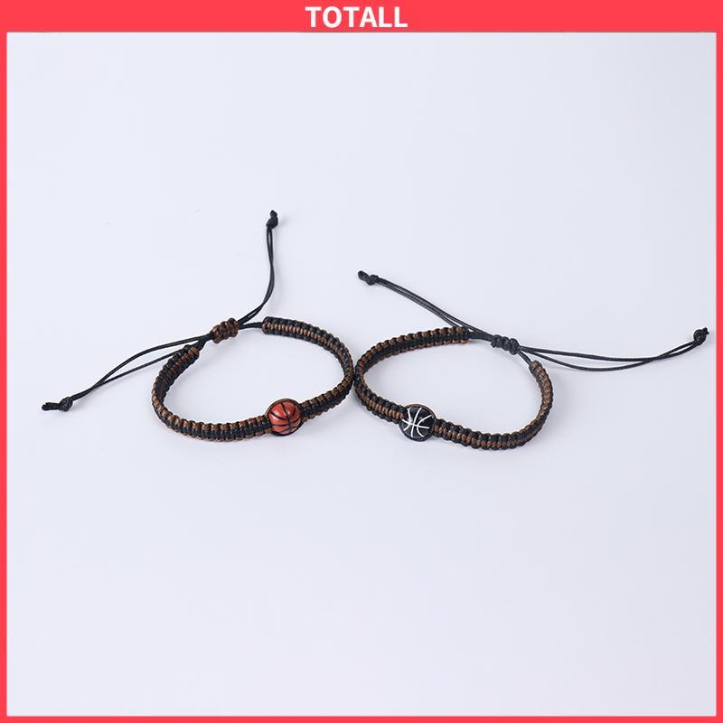 COD 1 Pcs Gelang Couple Tali Fashion Korea Basket Gaya Untuk Pria Dan Wanita-Totall