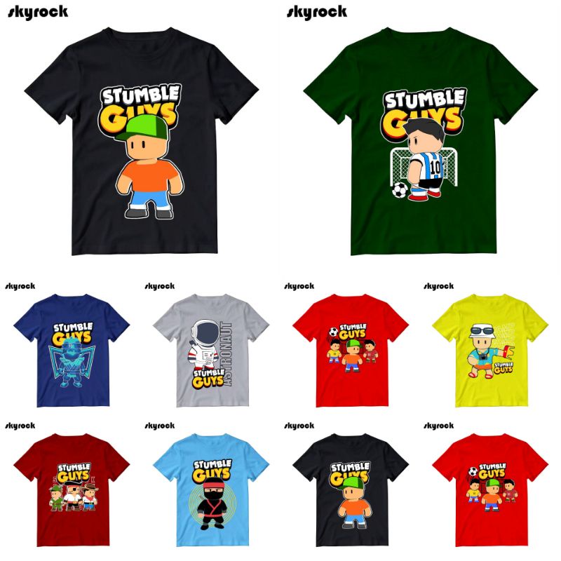 Kaos Dstro Anak Stumble guys