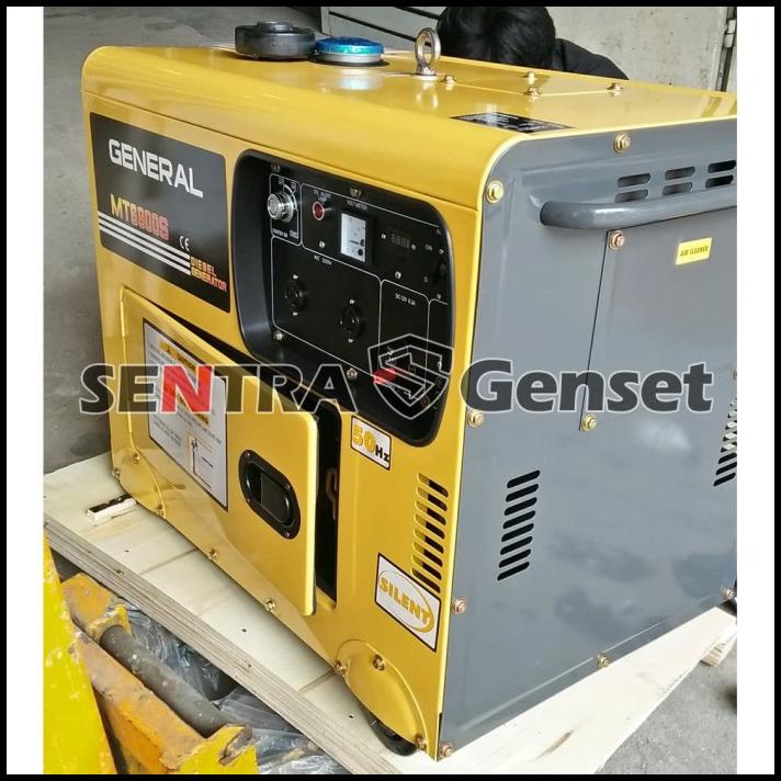 Genset Solar General Mt6800S. Genset Silent Diesel 5000 Watt 5500 Watt