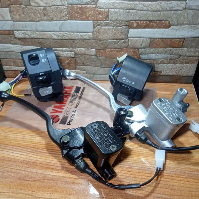 paket master rem assy plus saklar set Yamaha vega r new VEGA R NEW rumah minyak rem depan saklar kan
