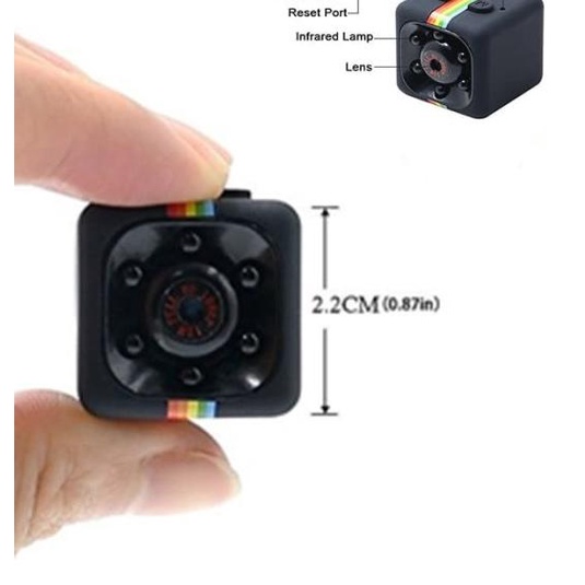 Kamera Mini Pengintai SQ11 - Spy Camera Mini - Cctv Mini - TANPA MEMORI