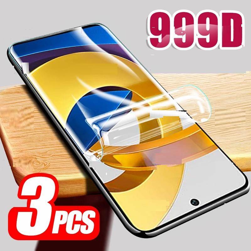 3pcs Film Hydrogel Pelindung Layar Depan Untuk Xiaomi 11T 11 11i 10T Pro Lite