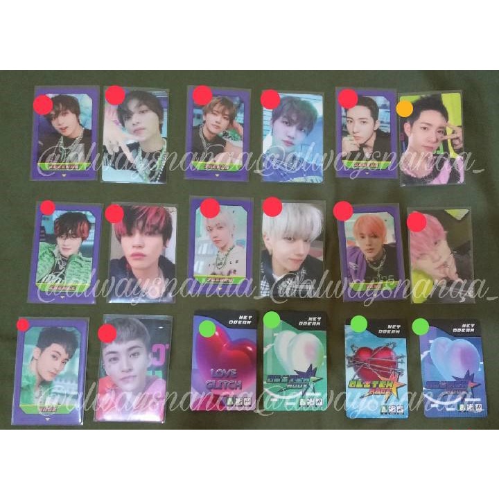PC PHOTOCARD OFFICIAL NCT DREAM MATCHING CARD GAME CARD