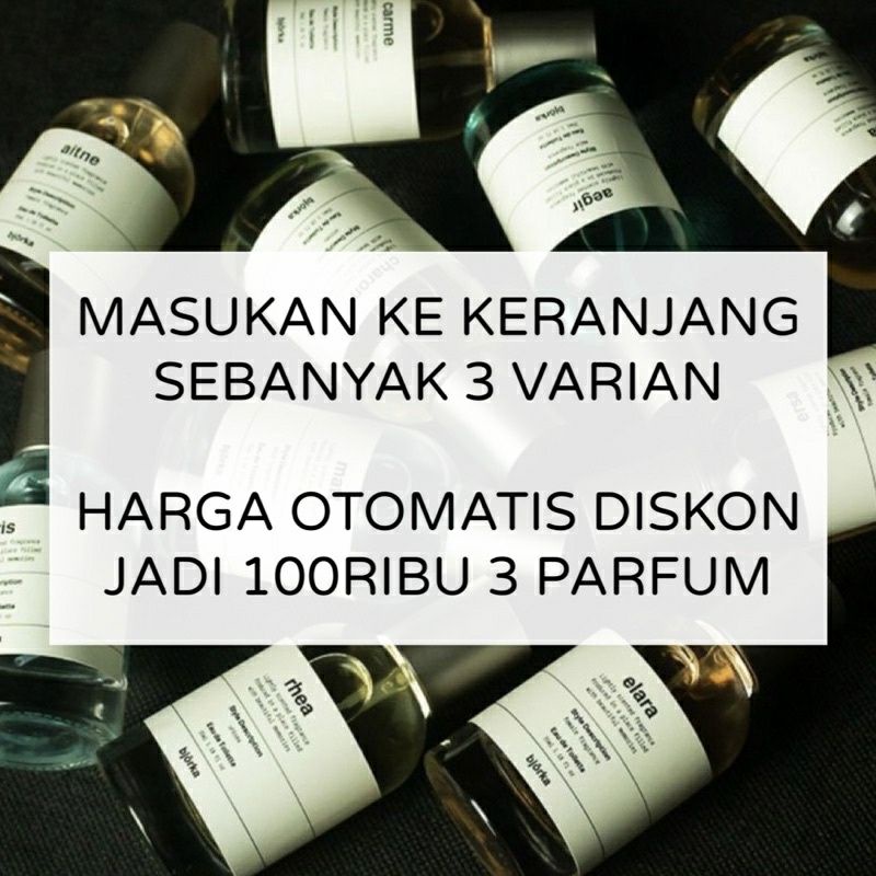 Parfum BJORKA Pemikat Lawan Jenis Eau De Parfume 35ml