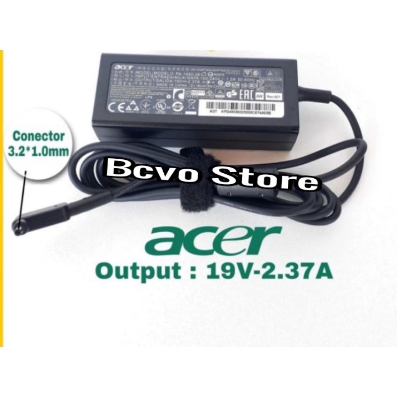Adaptor Charger Laptop Acer Spin 1 19V 2.37A