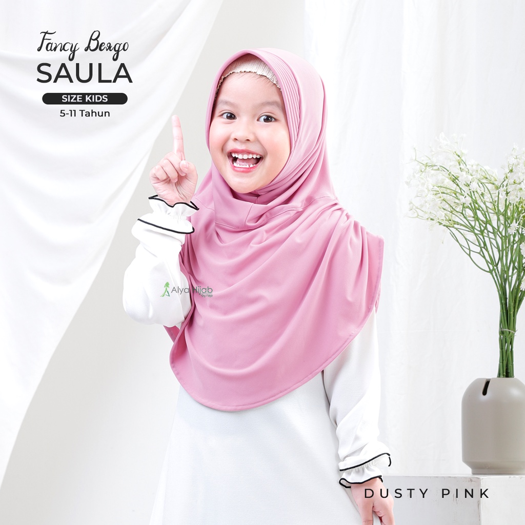 Saula bergo kids Alyahijab by Naja
