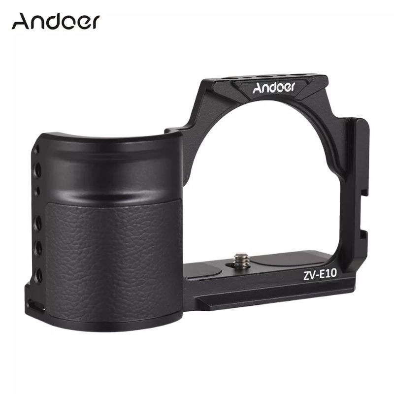 Jual andoer rig cage rubber silicone hand grip kamera camera sony ZVE10 ...