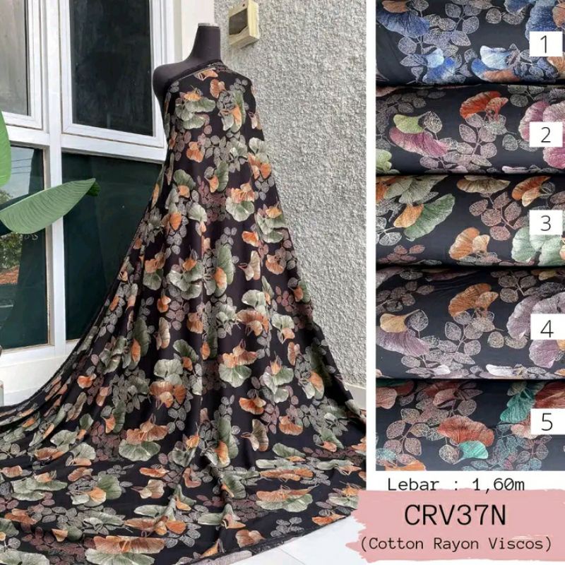 [ TERMURAH ] Kain Katun Rayon Viscose Premium Import Termurah by Maharani Textile