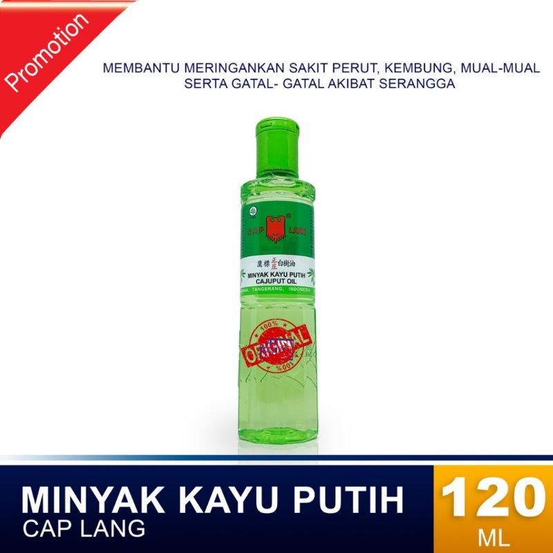 Minyak Kayu Putih 120ml | Caplang Kayu Putih 120 ML