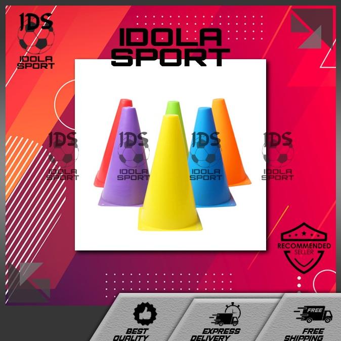SATU SET 12 pcs (1 LUSIN)CONE/CONES KUN KERUCUT RAPAT 23 CM