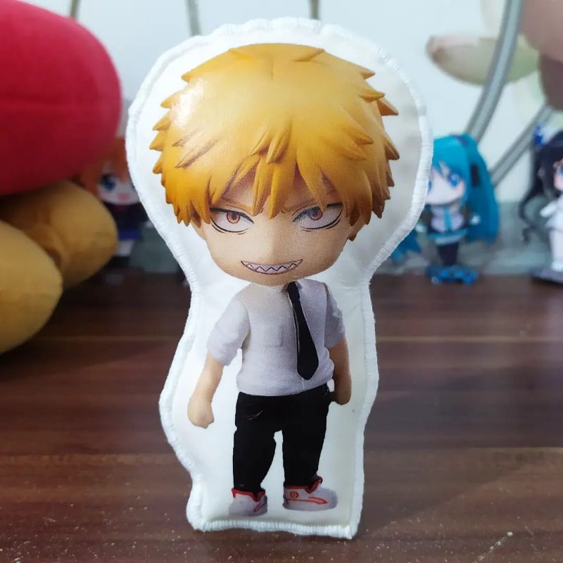 Ready Bestie Boneka Bantal Nendoroid Denji Chainsaw Man Anime Manga Game Super Hero Korean Japan Man