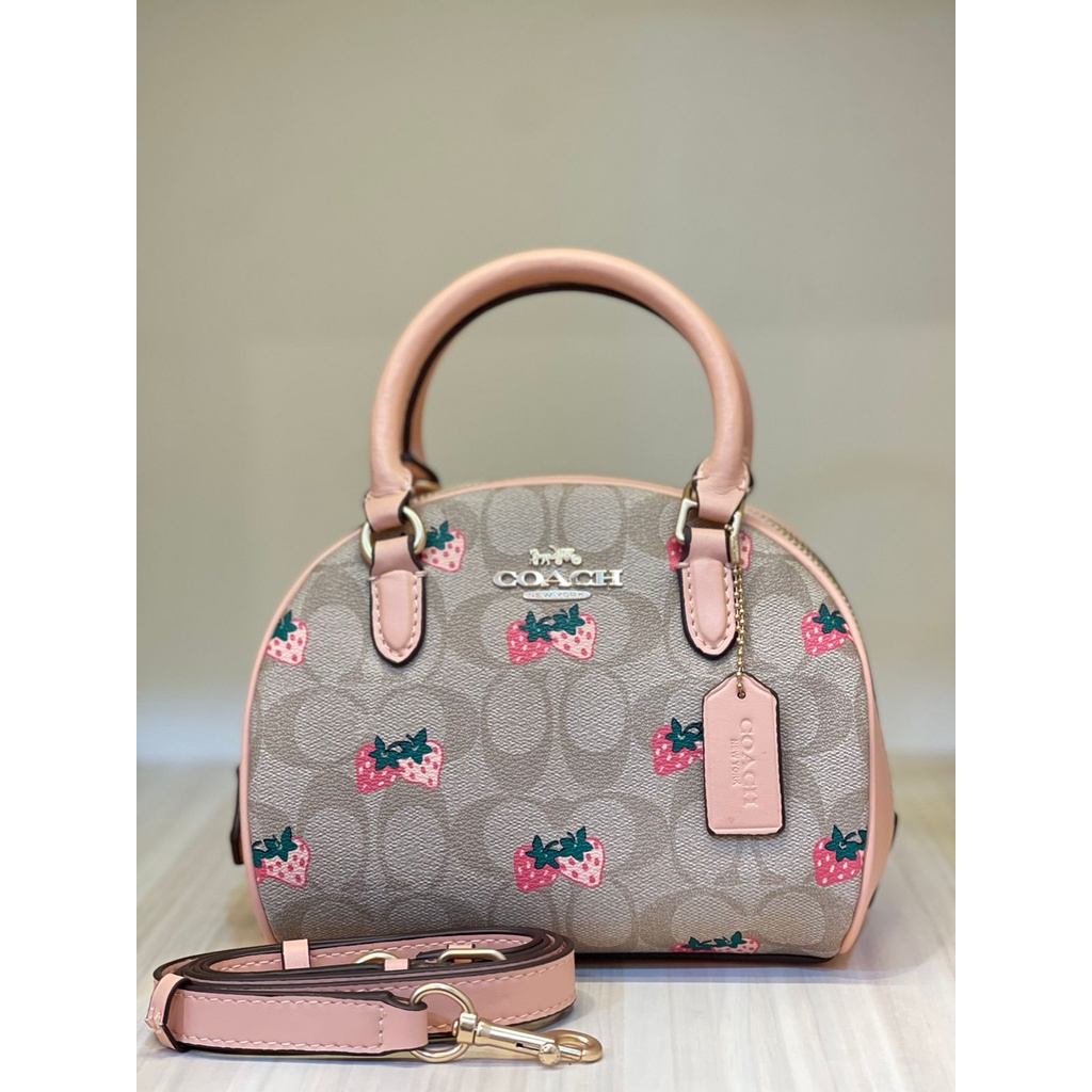 TAS BRANDED  COACH SYDNEY SATCHEL WOMEN'S