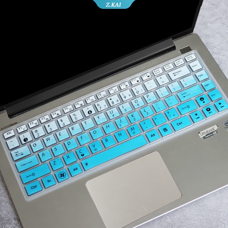 Asus X452E X455LF4005 X455YI K45VD A45VM 14 &quot;cover Pelindung Keyboard Komputer Bahan Silikon Tahan Air