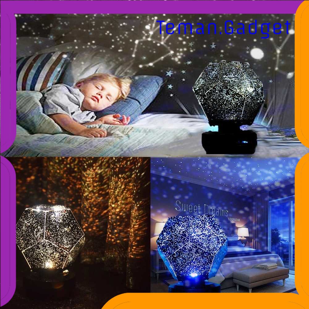 TG-LMP Playshion Stars Lampu Proyektor LED Starry Night Sky Remote - WZXKD01