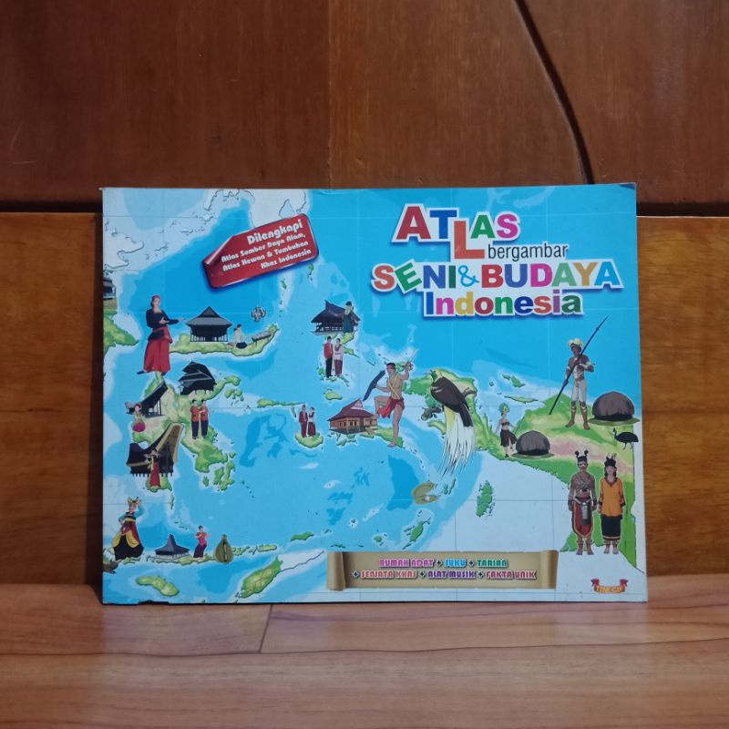 Jual BUKU ORIGINAL ATLAS BERGAMBAR - SENI DAN BUDAYA INDONESIA ...