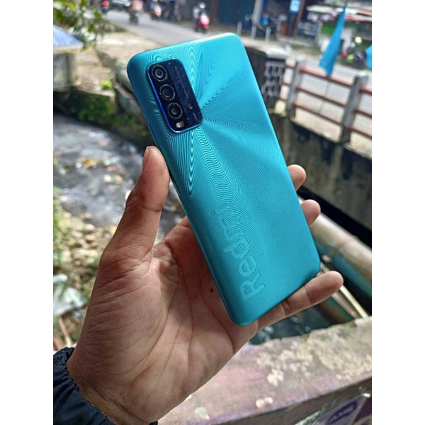 REDMI 9T RAM 4/64 FULLSET ORIGINAL BEKAS SECIND