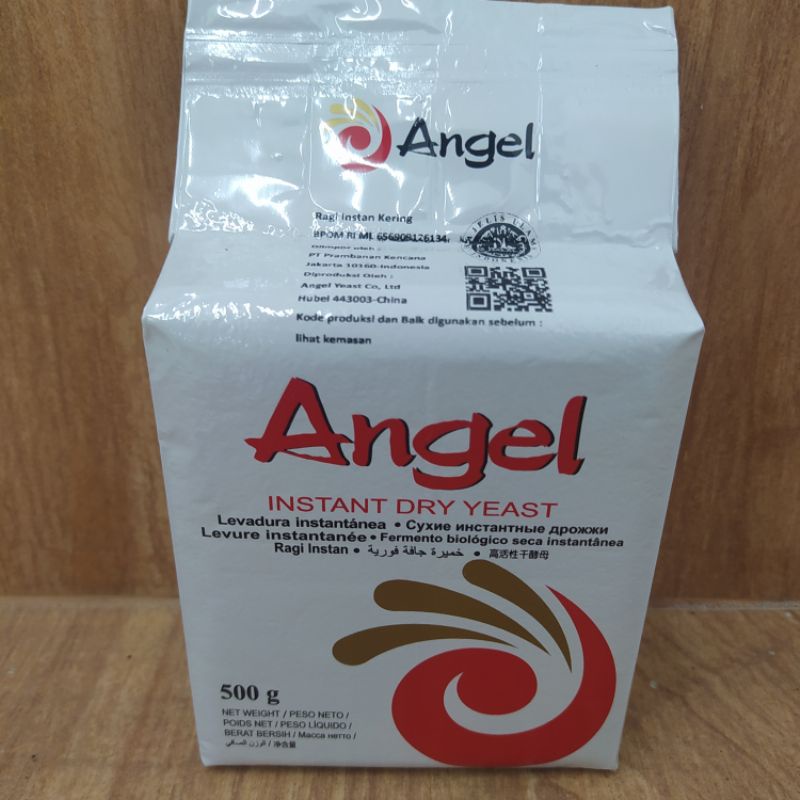 

Angel White Yeast 500gr/ Angel Yeast White/ Ragi Angel/ Angel Ragi