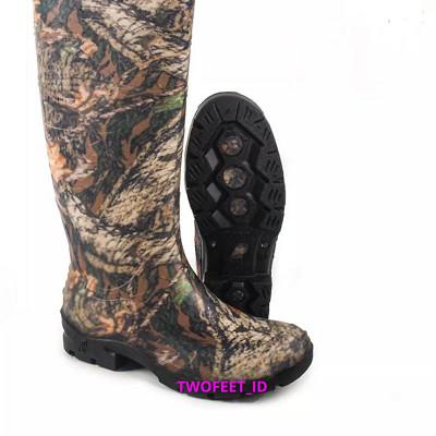 SEPATU BOOTS TACTICAL BERBURU AP TERRA FOREST - SEPATU KARET AP FOREST - 41