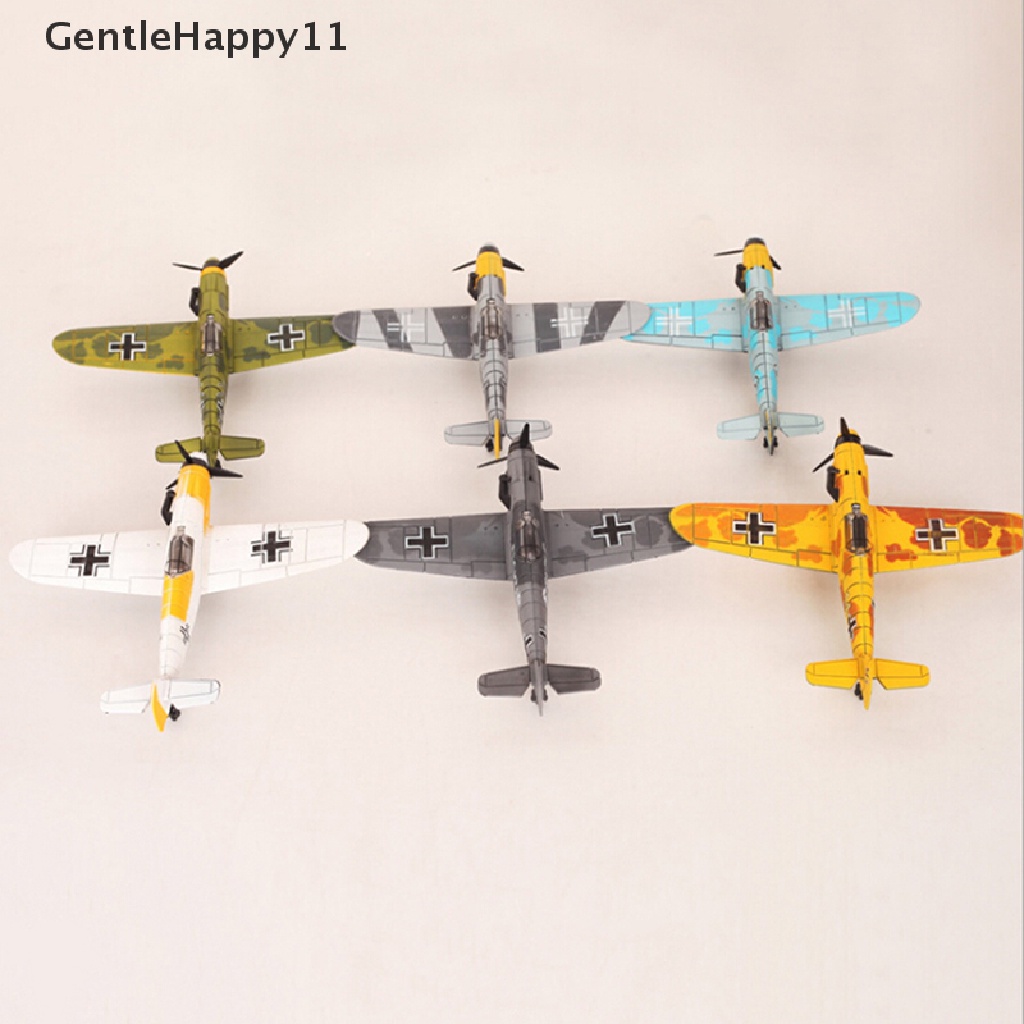 Gentlehappy 1pc1per48 Skala Merakit Mainan model Tempur Pesawat Tempur diecast war-II id