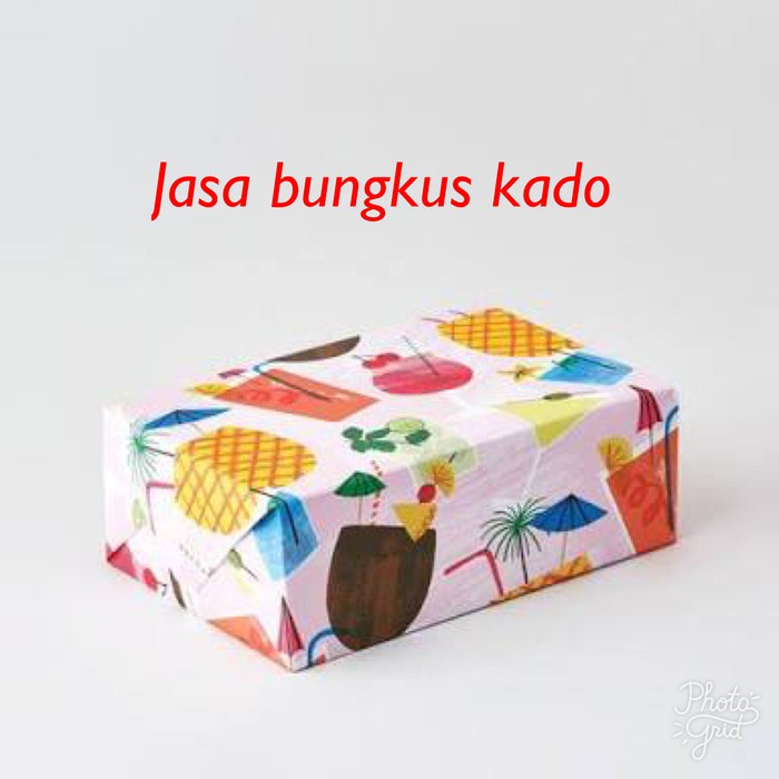 Extra Packing Kertas Kado + Bubble / Kartu Ucapan / Cari Bungkus Kado Anak