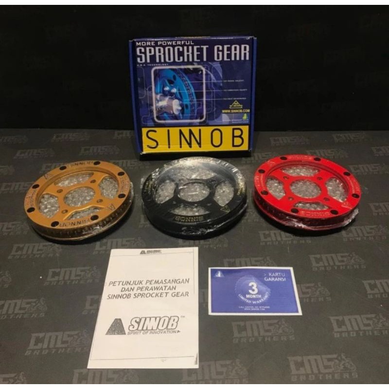 Gear set SinnobFor CB 150 R New 
comfort