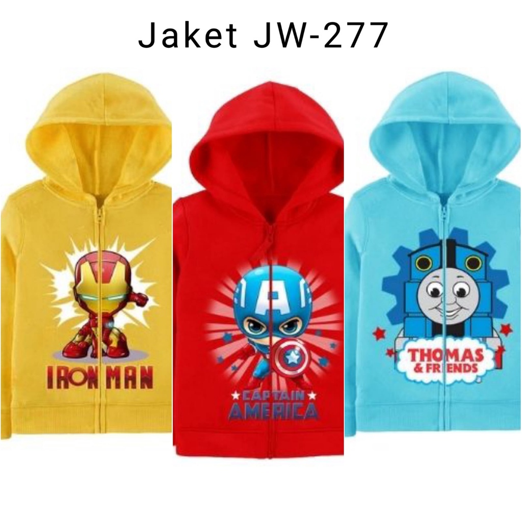 Jaket Pokemon Anak Laki-laki Junior Wardrobe JW-277