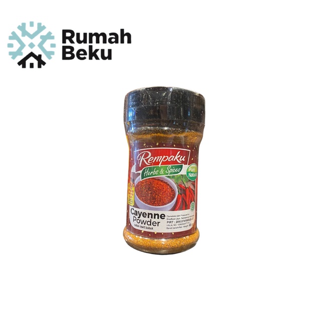 

Rempahku Herbs & Spices Cayenne Powder (Cabai Rawit Bubuk )65gr