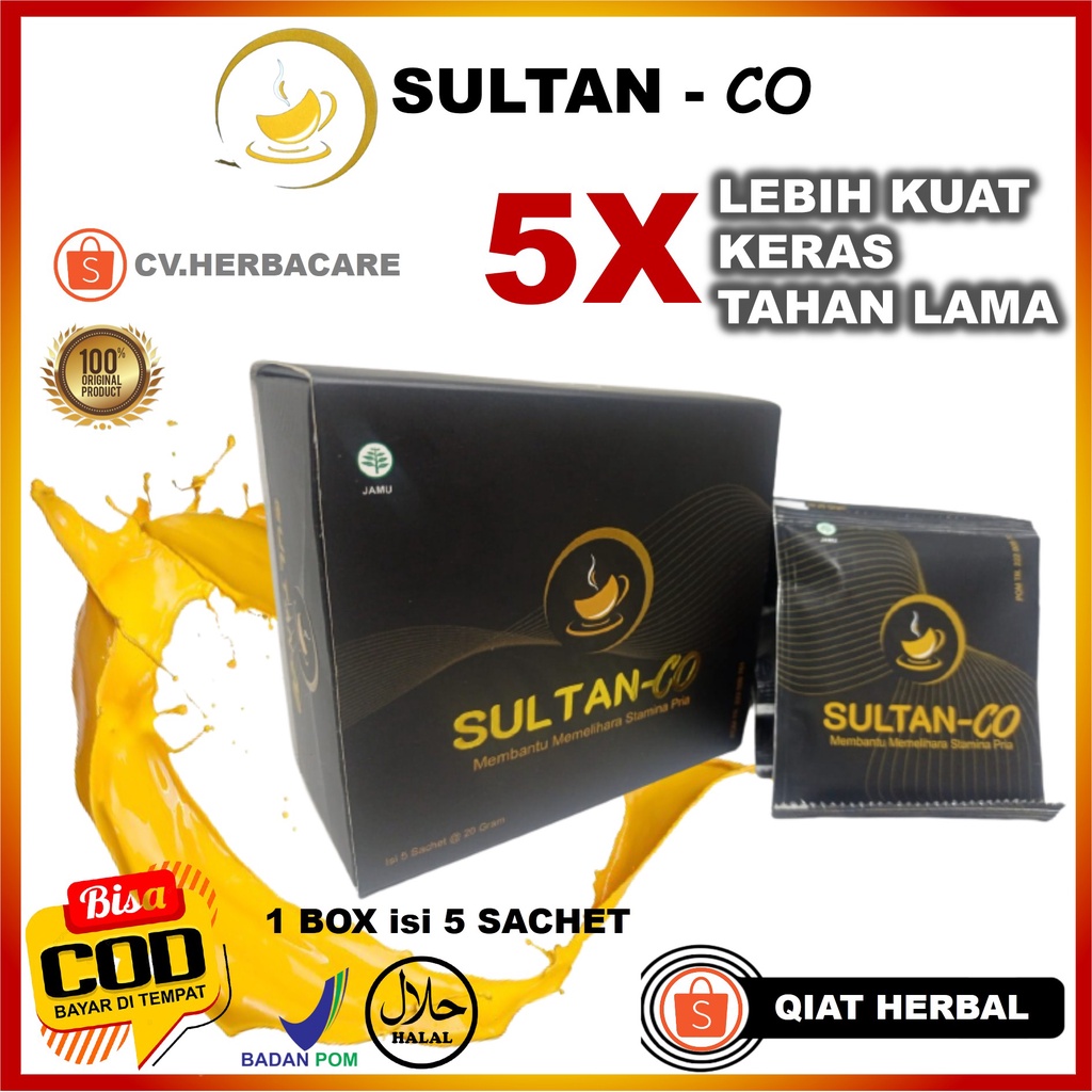 Jual Bisa Cod Kopi Sultan Co Asli Original Kopi Sultan Coffee Meningkatkan Kesuburan