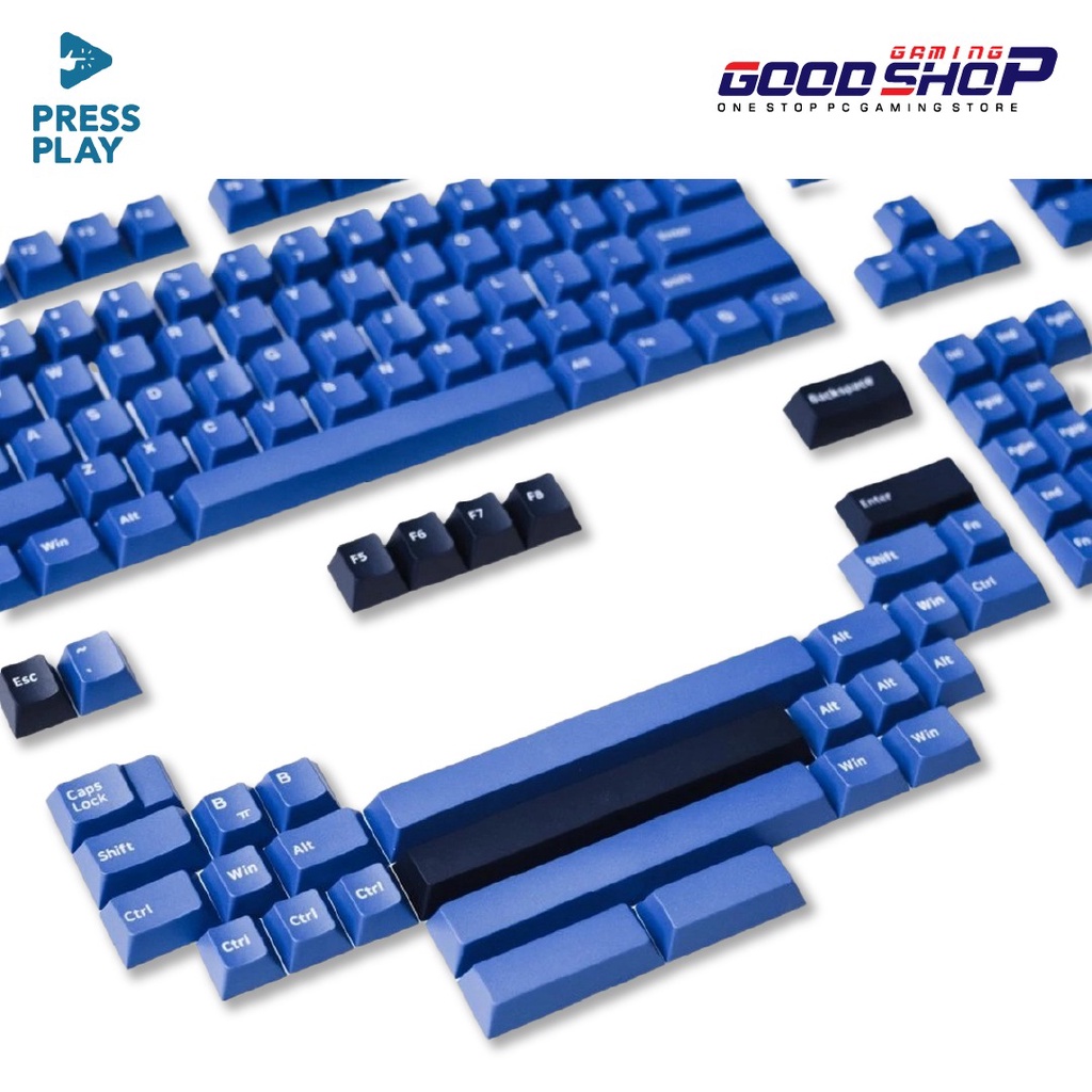 Press Play EBISU PBT Doubleshot Keycaps Keycap Set