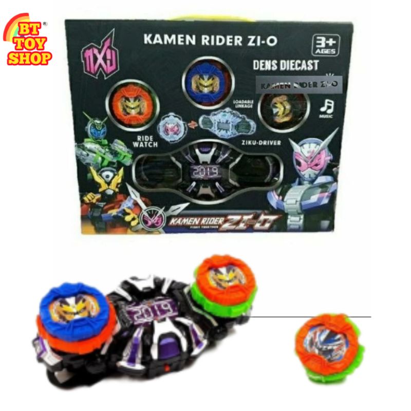 Mainan Kamen Rider Ziku Driver Belt Ridewatch Sabuk Berubah