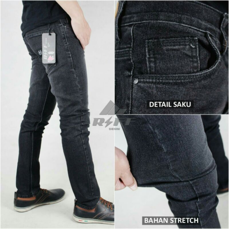 Celana Jeans Pria SEFZJEANS™- SFJ027 Original Men's Long Pant's Soft Denim Cloth Premium | Celana Jeans Panjang Pria