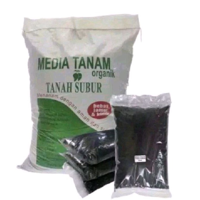 Media Tanam Organik Tanah Subur 1 kg/Media tanam Tanah subur 1kg/Tanah Subur 1 kg