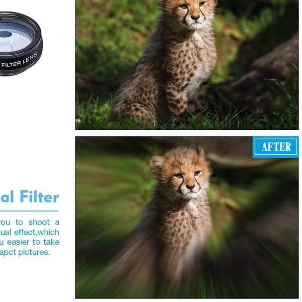 Apexel APL-DG10 Universal 10 in 1 Lensa Portable for Smartphone