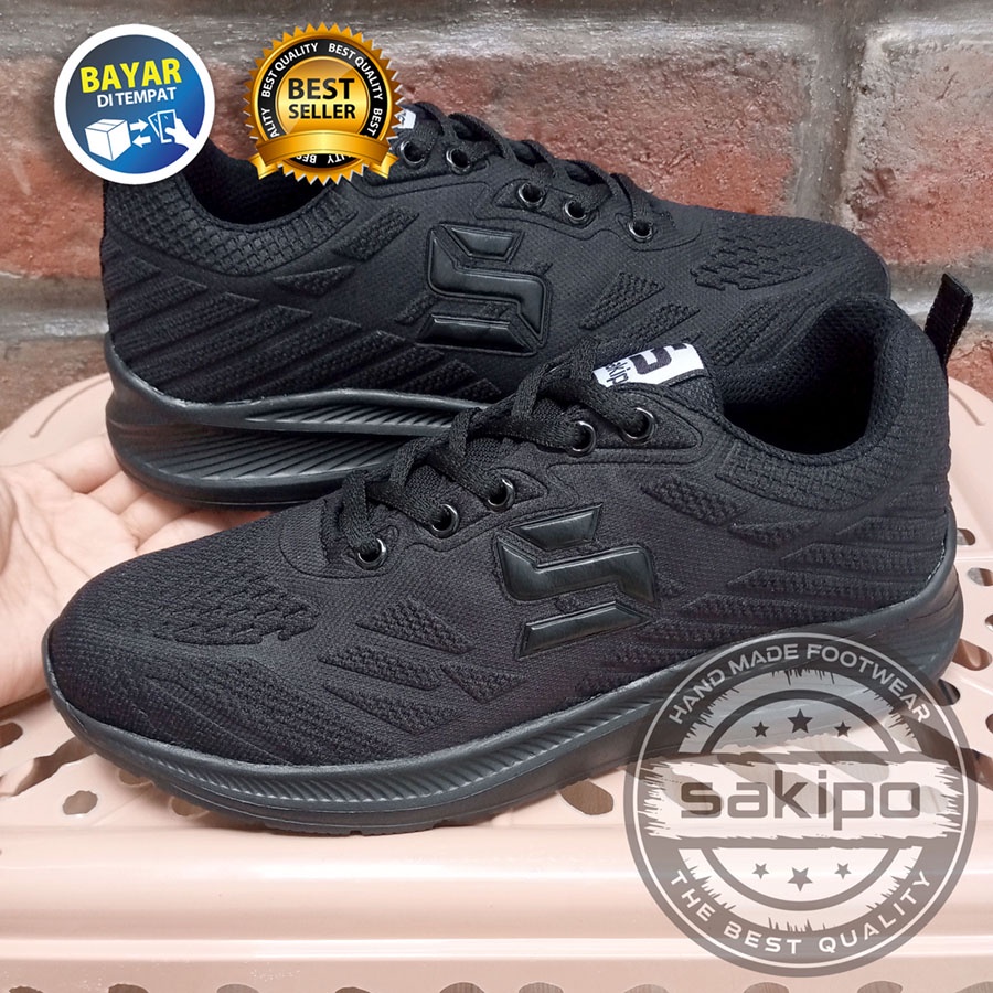 PROMO 12.12 !! SEPATU SEKOLAH HITAM POLOS MEREK SAKIPO SD SMP SMA SMK KULIAH UKURAN 36-43 / SEPATU BERTALI ANAK SEKOLAH WARNA HITAM TERMURAH / SEPATU SEKOLAH HITAM MURAH / SAKIPO