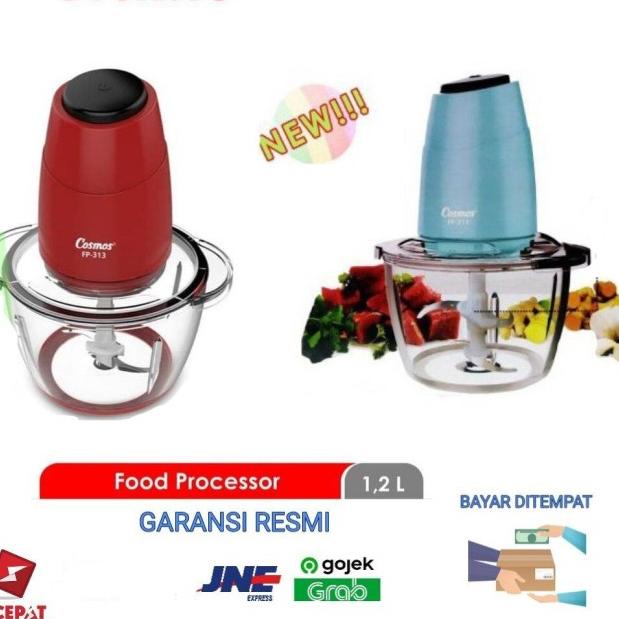 FOOD PROCESSOR CHOPPER COSMOS 1.2L FP-313-PELUMAT DAGING