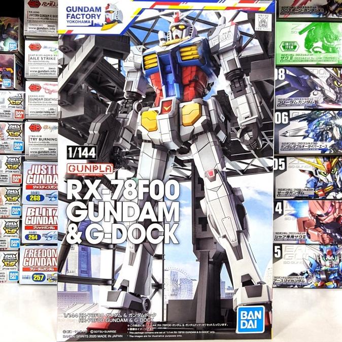 1/144 RX-78F00 Gundam & G-Dock Gundam Factory Limited