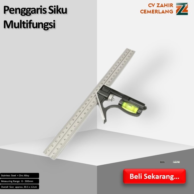 

Penggaris Siku Multifungsi