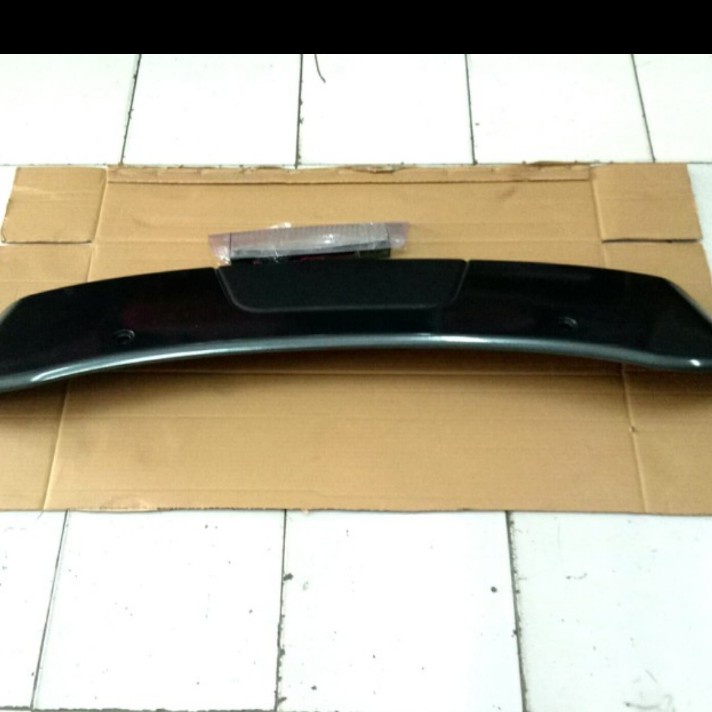 Spoiler Mobil Toyota Calya Hitam Produk High Quality Berkualitas